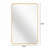 24x32 Inch Metal Framed Rectangular Bathrrom Mirror for Wall-413656405-413656402