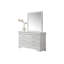 Commode de luxe avec commode blanche 1Pc