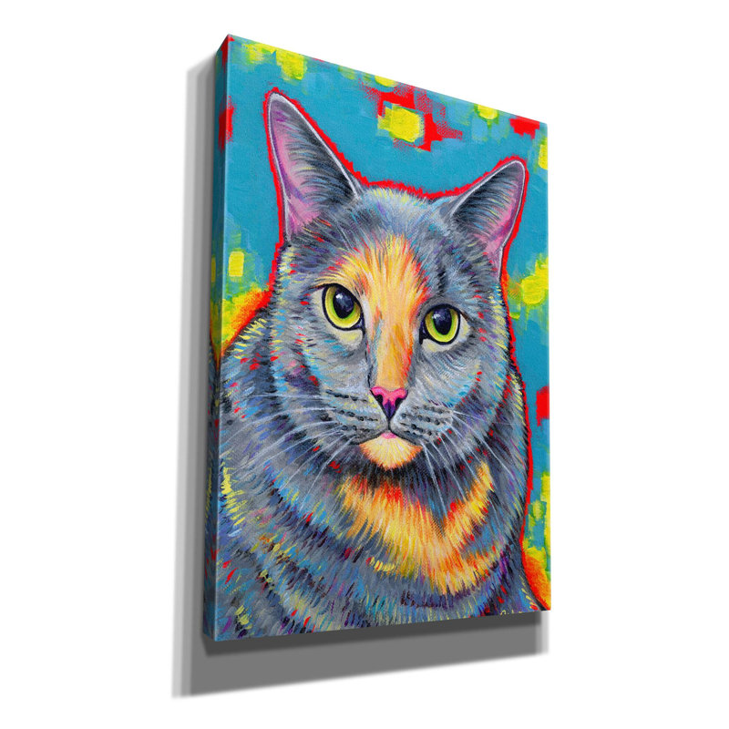 Sur toile, H 26 po x l 18 po x P 0,75 po