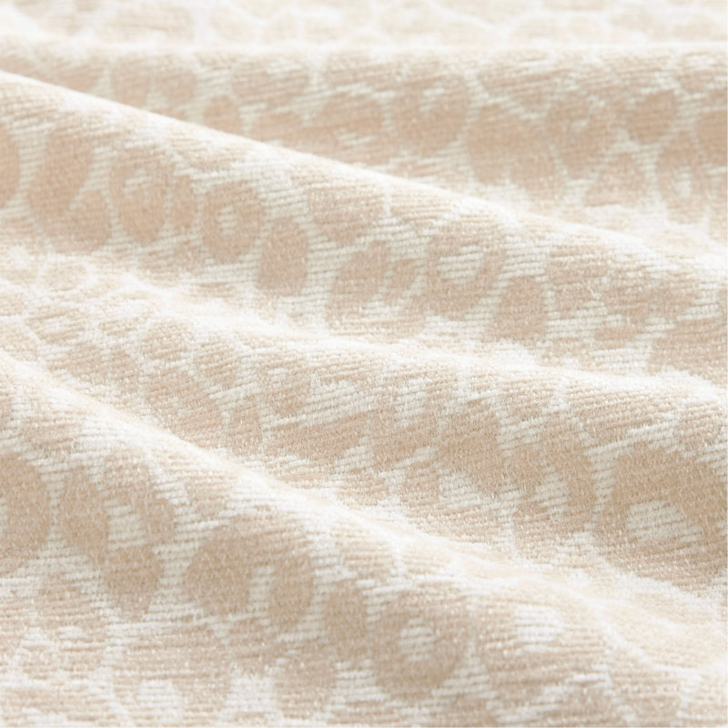 Canapé Comfy Chenille Leopard, Beige Chenille