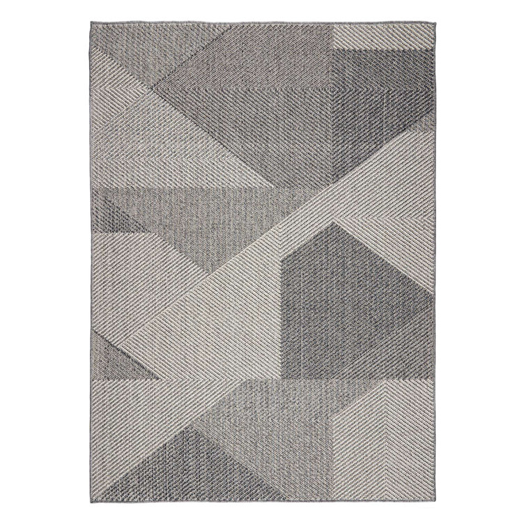 Brittneyann Polypropylene Gray Indoor/Outdoor Rug