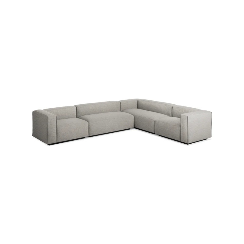 Cleon Modular Sectional, Maharam Mode in Clavicle 100% Polyester, Left Hand Facing