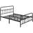 Classic Metal Platform Bed Iron Open-Frame Bed with High Headboard and Footboard-1832431510-1778892815
