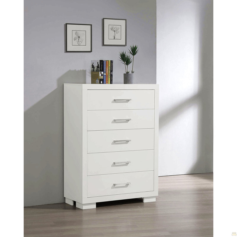 Commode de chambre à 5 tiroirs