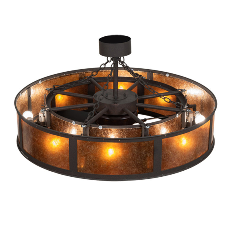 Ventilateur de plafond 30 po avec ensemble d'éclairage Corkran