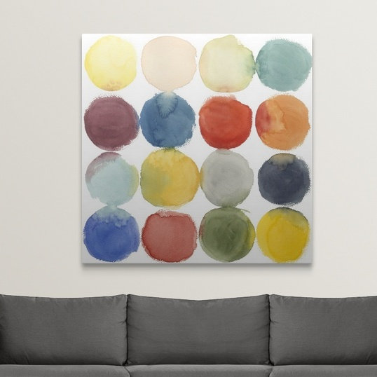 Niotaze «Transfer I», Megan Meagher, reproduction d'art, H 30 po x l 30 po x P 1,5 po, Toile