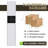 12" Bathroom Side Cabinet,2-Soft Close Doors,Float Mounting Design,12*2(Kd-Packing)