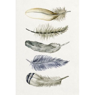 Tribal Feather II - Painting Print