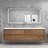 Azden 84" Wall-Mounted Double Bathroom Vanity Set-881640808