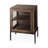 24" Brown Solid Wood Square End Table-1582006235