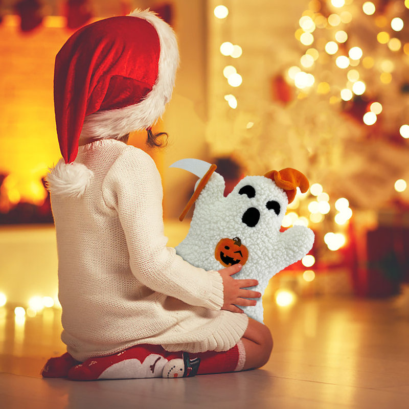 Jouets fantômes Coussins décoratifs d'Halloween Coussins décoratifs Cadeaux des Fêtes