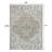Macknair Bohemian Medallion Low-Pile Machine-Washable Cream/Brown/Green Rug-1386889931