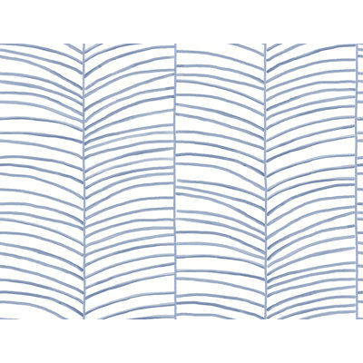 Cascade Palm Chevron Wallpaper