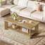 Table basse 47,24 "avec rangement ouvert