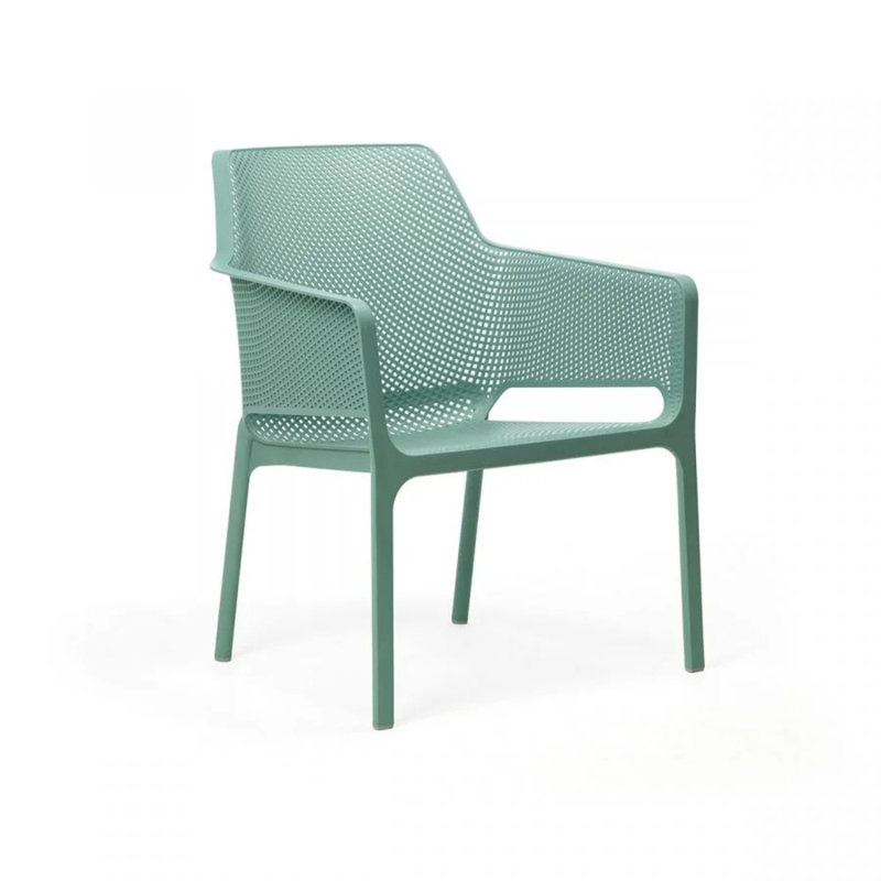 Net Outdoor Lounge Chair, Willow