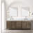 Double Bath Vanity With Mirrors