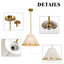 Luminaire suspendu 1 lumière Luminaire suspendu pour îlot de cuisine pour salle à manger et chambre à coucher