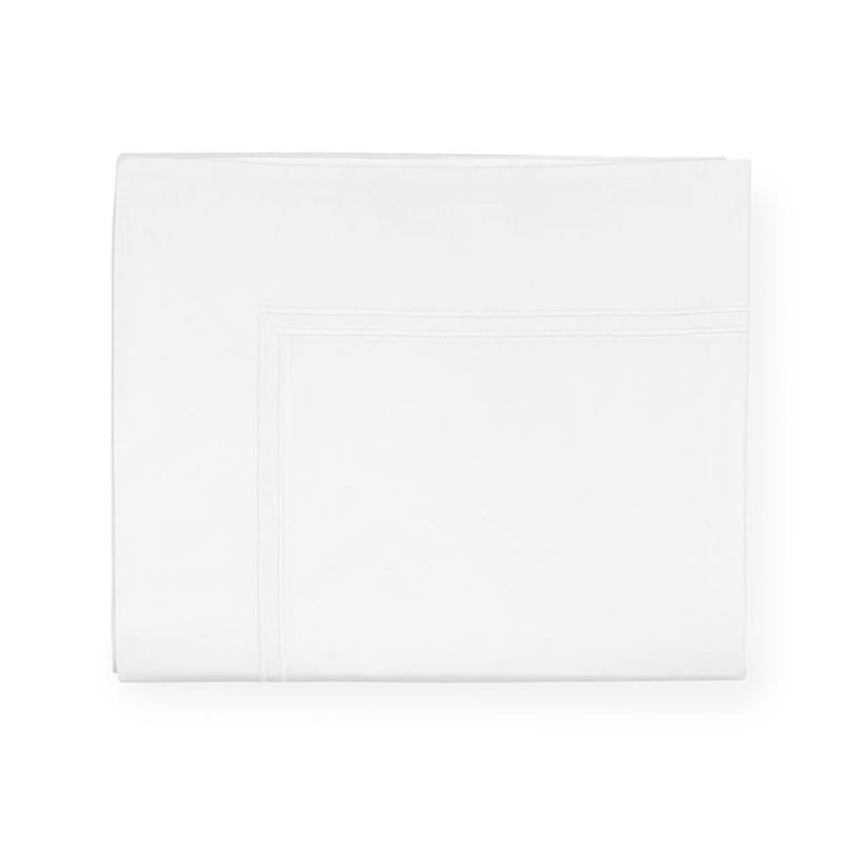 Grande Hotel Percale Flat Sheet, White, Full/Queen Flat Sheet
