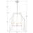 Charlier 4 - Light Shaded Geometric Chandelier-872546577