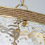 Lustre 4 lumières en verre bord de mer-778312426