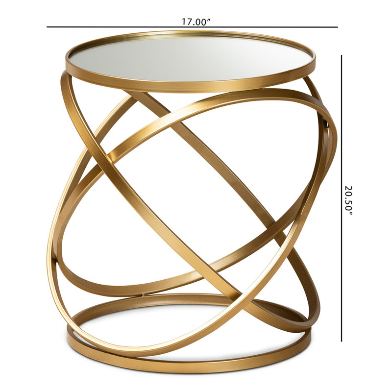 Table de bout Krystallynn