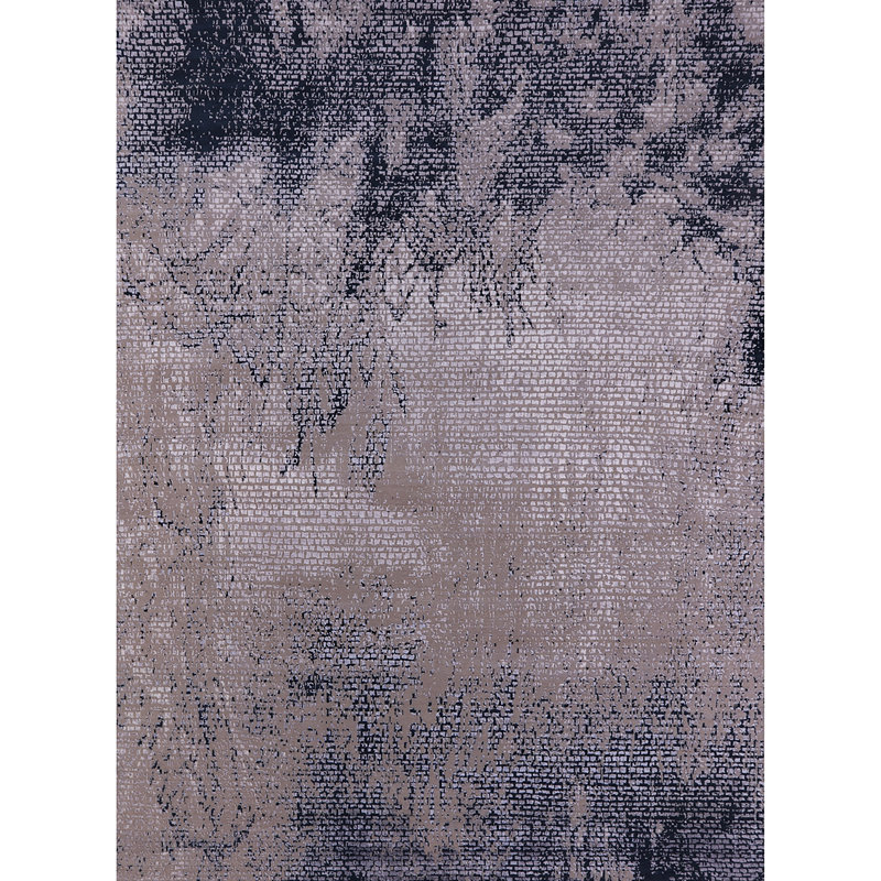 Tapis brun / gris Breda, Rectangle 5 pi x 7 pi