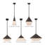 Luminaire suspendu conique à 1 lumière Armoney-44263716-44263718
