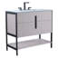 Meuble-lavabo simple avec plateau en verre Millisa-1815369935-1815369920-1858574919