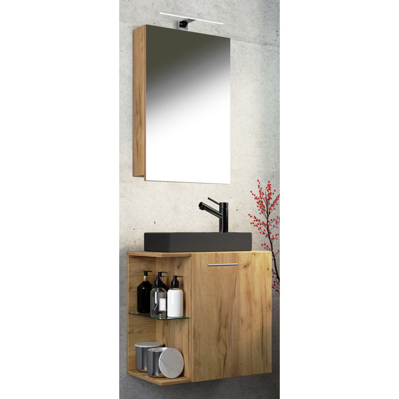 Rayniya Bathroom Furniture Suite, Wood
