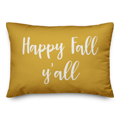  Coussin Happy Fall, Y'all
