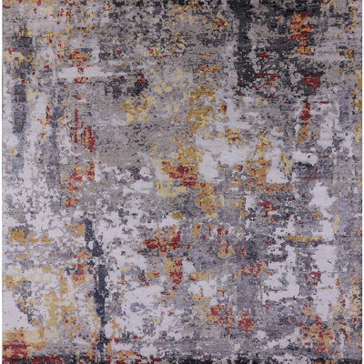 Tapis brun / gris Capital