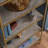 Bookcase, Brown Finish