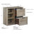 Coble 3 Piece Writing Desk Office Set