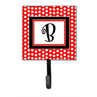 Crochet mural pois à points monogramme