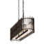 Luminaire suspendu linéaire 5 lumières Park Row