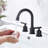 2-handle Bathroom Faucet with Drain Assembly-61572300
