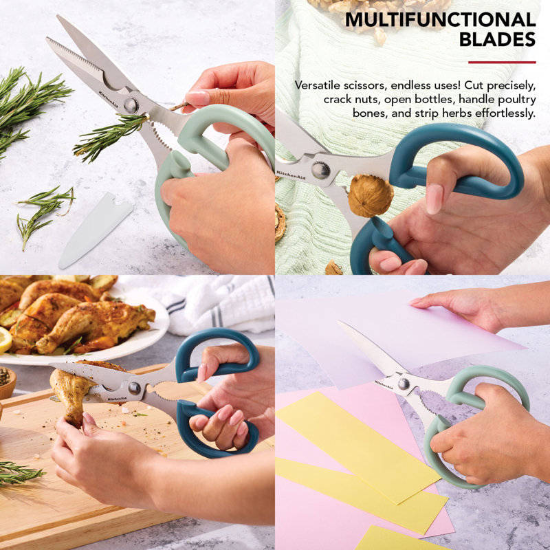 Kitchenaid Classic Multi-Purpose Shear Set, 2 Piece, Blue/Green