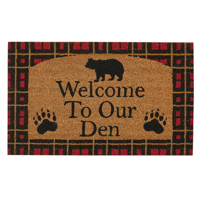  Welcome To Our Den Doormat