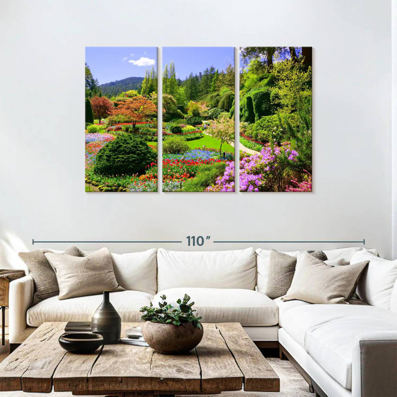 Sireci Butchart Park, 48" H x 74" W