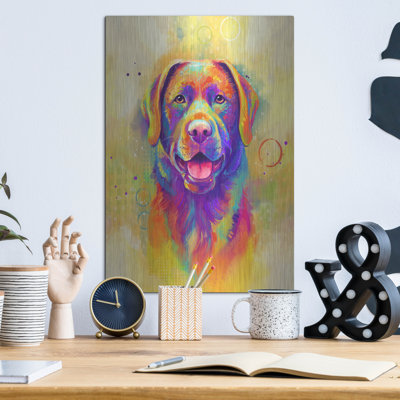 " Pop Art Labrador Retriever 2 " by Furbaby Affiliates