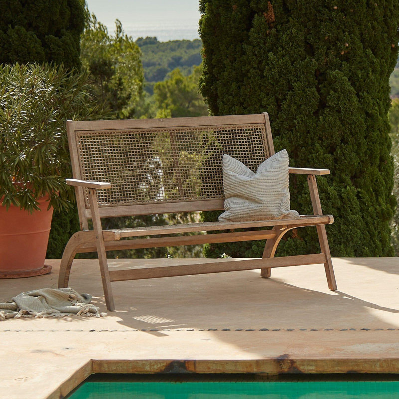 Anella Solid Wood Folding Bench Folding Chair