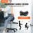 Adjustable Height Ergonomic Active Stool with Removable Casters/Wheels