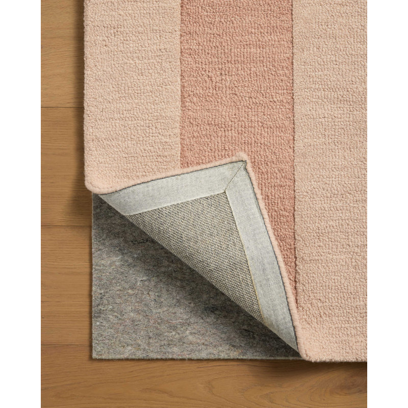 Tapis rosé / rose Leanne Ford x Loloi Craven, Rectangle 9 pi 3 po x 13 pi