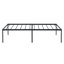 Structure de lit simple, structure de lit en métal robuste, assemblage rapide et facile, sans bruit, Blacktwin-966782067
