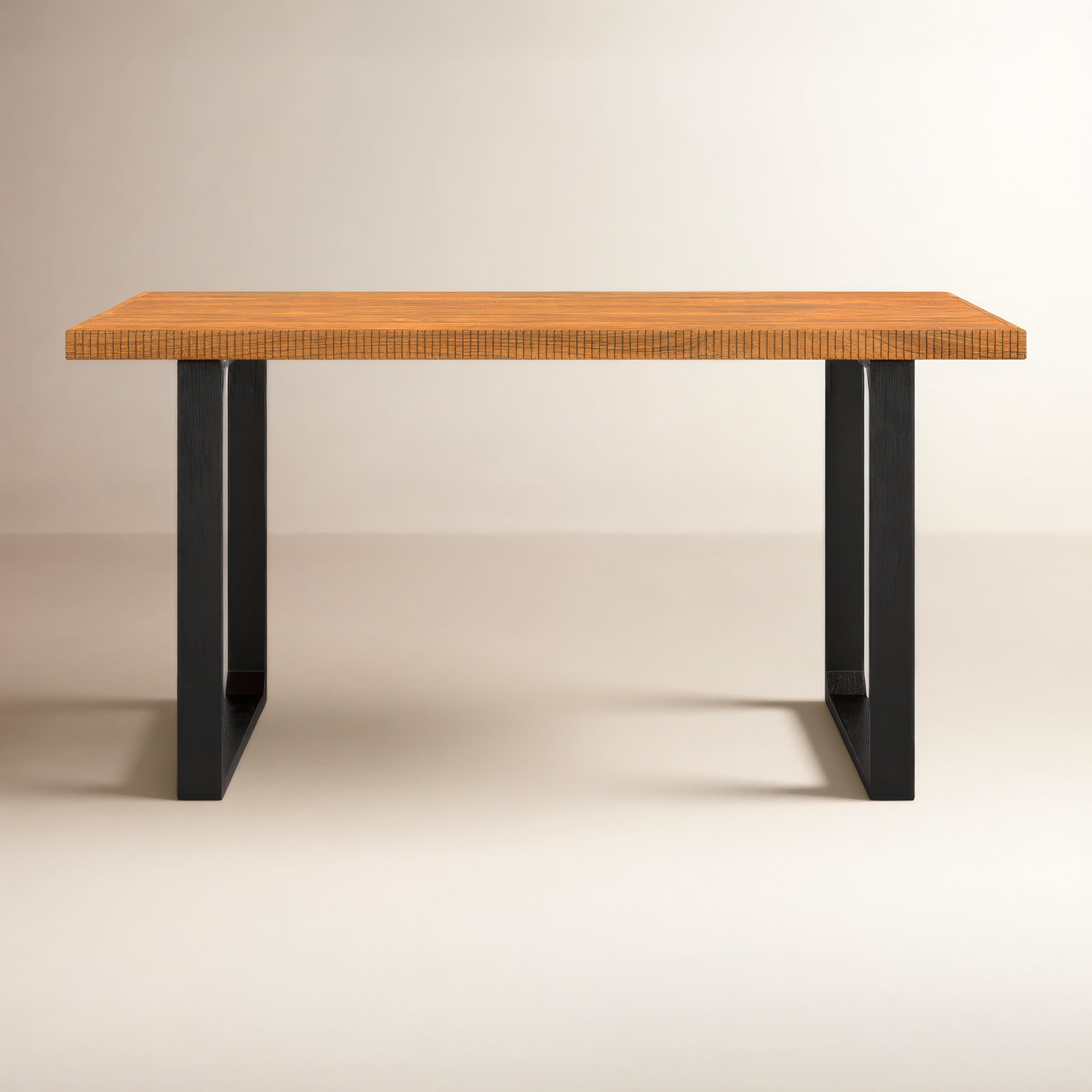 Urbana Solid Wood Dining Tables, Mid Tone Honey