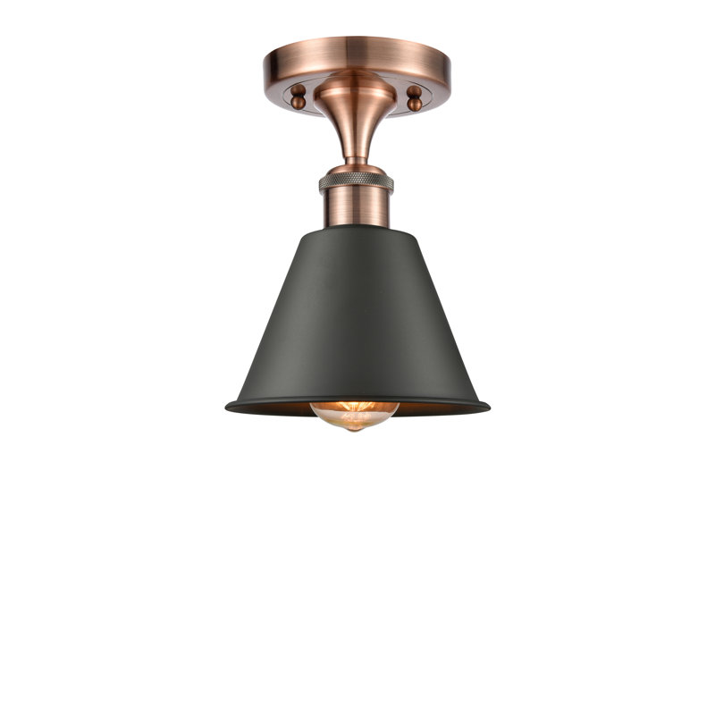 Plafonnier semi-encastré Smithfield, Cuivre antique