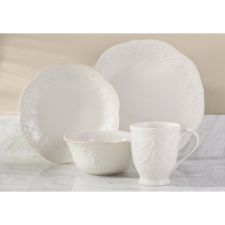 Lenox French Perles 4-Piece Place Setting, Service for  Reviews Wayfair