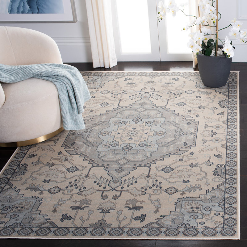 Verde Vintage Performance Rug, Rectangle 8' x 10'