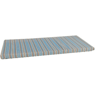 Tapis en mousse moelleuse avec housse 100% polyester de 30 po de largeur, 75 po de longueur, 4 po d'épaisseur.
