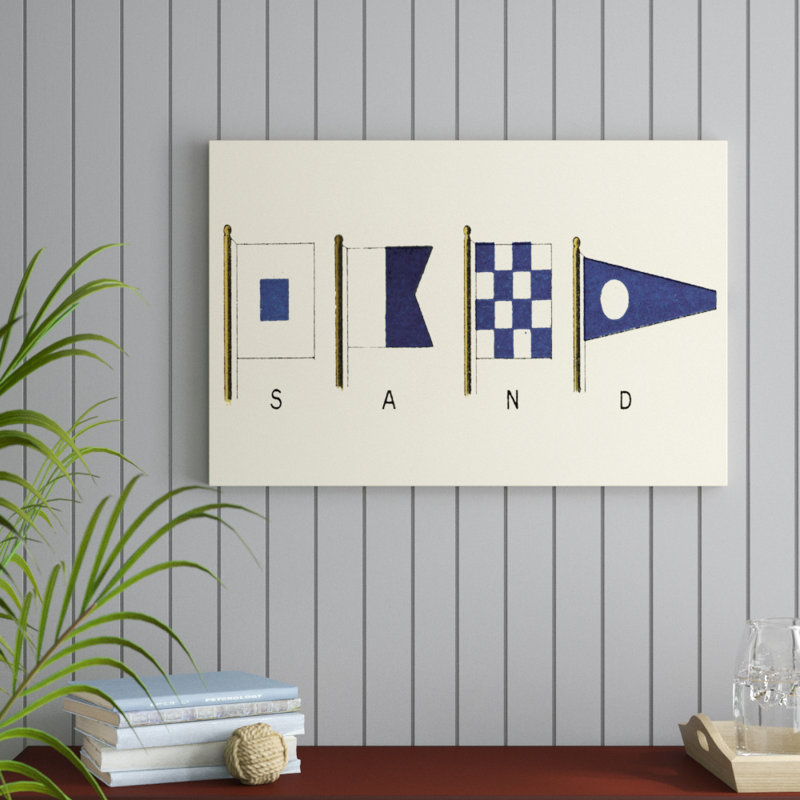 Sand - Wrapped Canvas Graphic Art Print, 61cm H x 91cm W, Wrapped Canvas